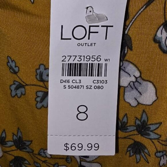 NWT - Ann Taylor Loft Women's Dress Size 8 - Picture 3 of 4